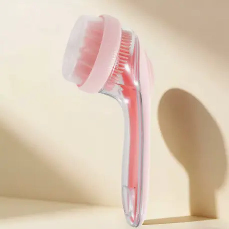 2026 Universal 2-in-1 Pet Bath & Grooming Brush with Soap Dispenser - Gentle Massage Aid for Dogs & Cats, Enhances Beauty and Saves Shampoo!