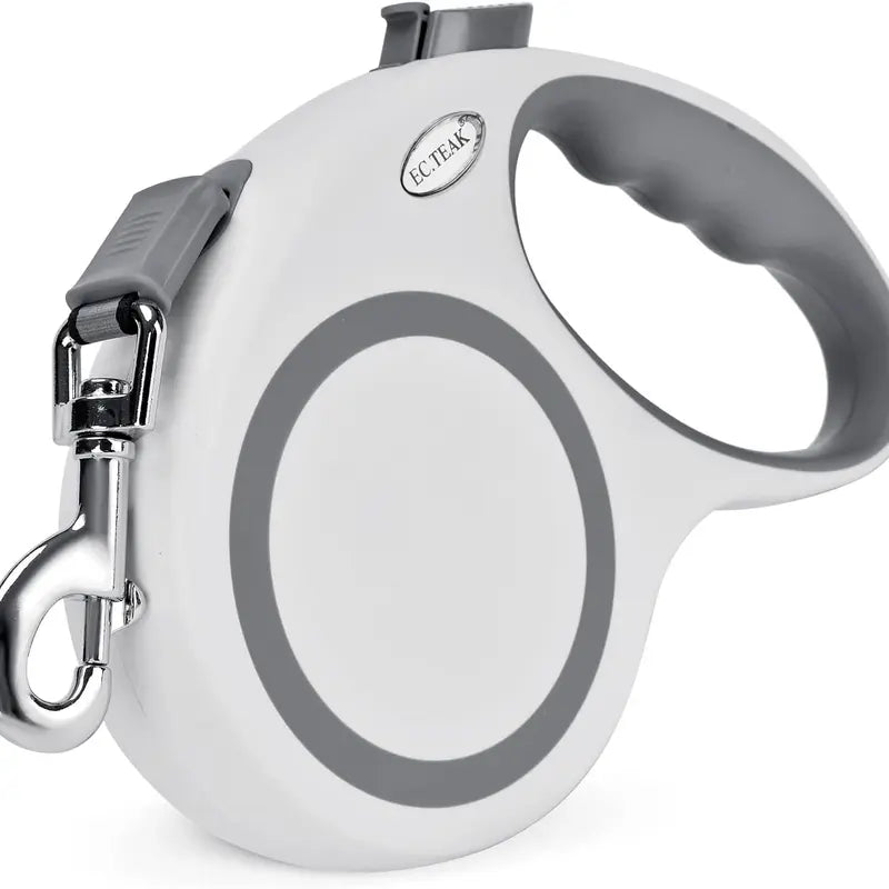 Heavy Duty Retractable Dog Leash - 26 FT for Large Dogs up to 110 Lbs, Tangle-Free Nylon Tape with One-Handed Brake & Lock, Perfect for Medium to Large Breeds (Black)