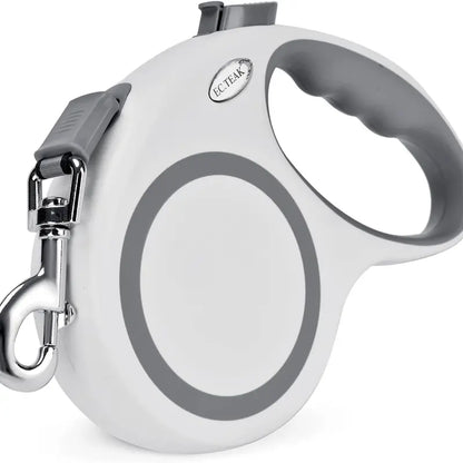 Heavy Duty Retractable Dog Leash - 26 FT for Large Dogs up to 110 Lbs, Tangle-Free Nylon Tape with One-Handed Brake & Lock, Perfect for Medium to Large Breeds (Black)