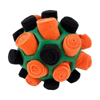 Interactive Dog Snuffle Ball Toy - Food-Dispensing Fun for Training and Play!
