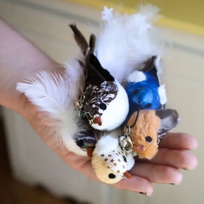 Engaging Interactive Bird Simulation Toy Set for Cats