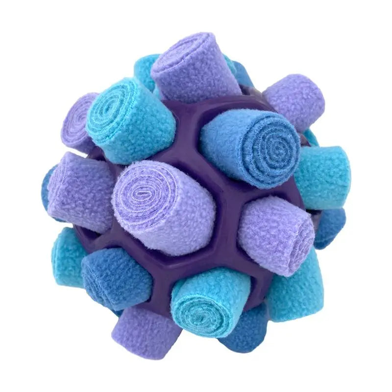 Interactive Dog Snuffle Ball Toy - Food-Dispensing Fun for Training and Play!