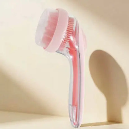 2026 Universal 2-in-1 Pet Bath & Grooming Brush with Soap Dispenser - Gentle Massage Aid for Dogs & Cats, Enhances Beauty and Saves Shampoo!